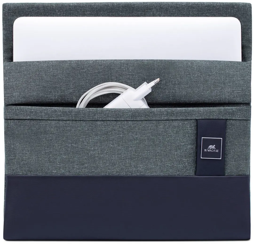 RivaCase 8803 Opbergmap 13.3" - Blauw/Grijs