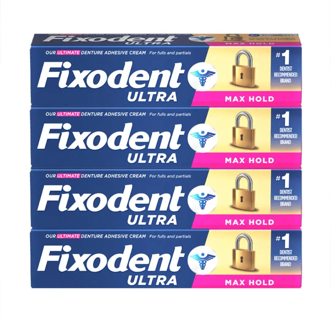 Fixodent Max Hold Hechtlijm voor Gebitsprotheses