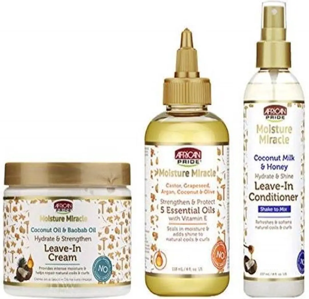 African Pride Moisture Miracle Verzorgingsset