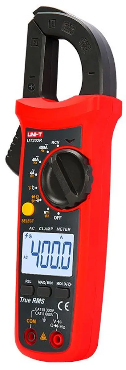 UNI-T UT202R Stroomtang - 400A 600V - True RMS