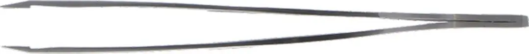 Cobra Epileerpincet Inox Banana 10cm/4mm - Metaalgrijs