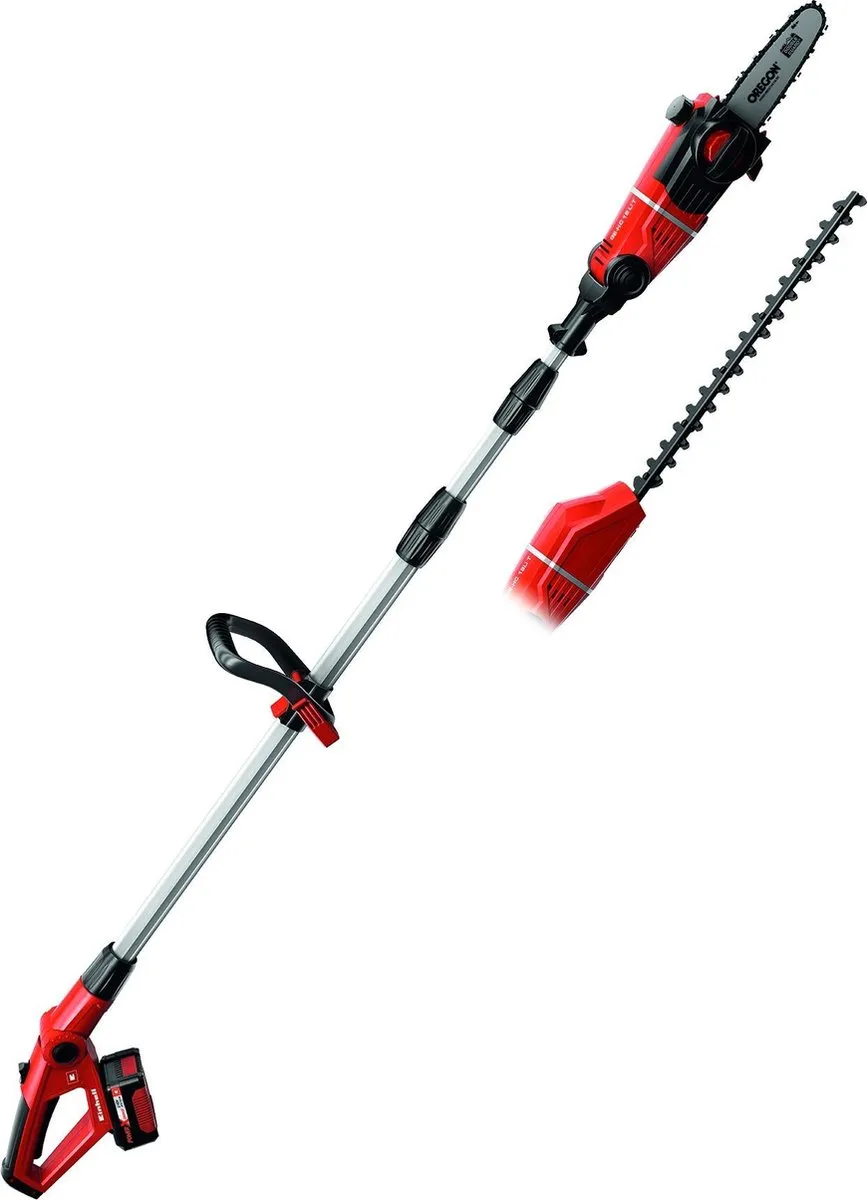 Einhell GE-HC 18 Li T Kit Accu Tuin-Multitool - 18V/3.0Ah - 200mm Zaag/450mm Schaar