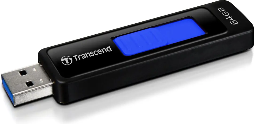 Transcend JetFlash elite 760 TS64GJF760 USB-stick 64GB - Zwart