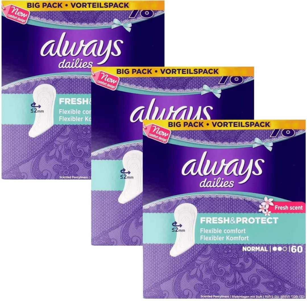 Always Inlegkruisjes Fresh & Protect Normal