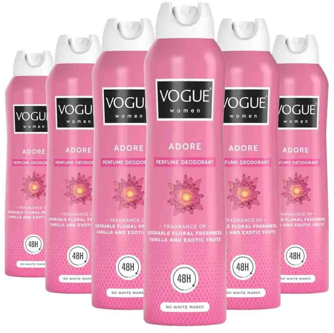 Vogue Adore Deodorant - 6x150ml - afbeelding 6 van 6