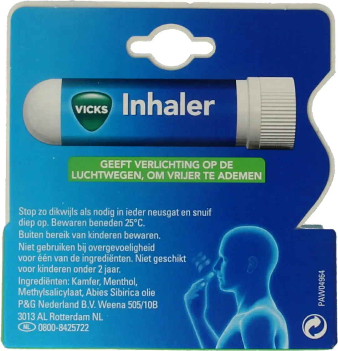 Vicks Inhaler - 1 Stuk
