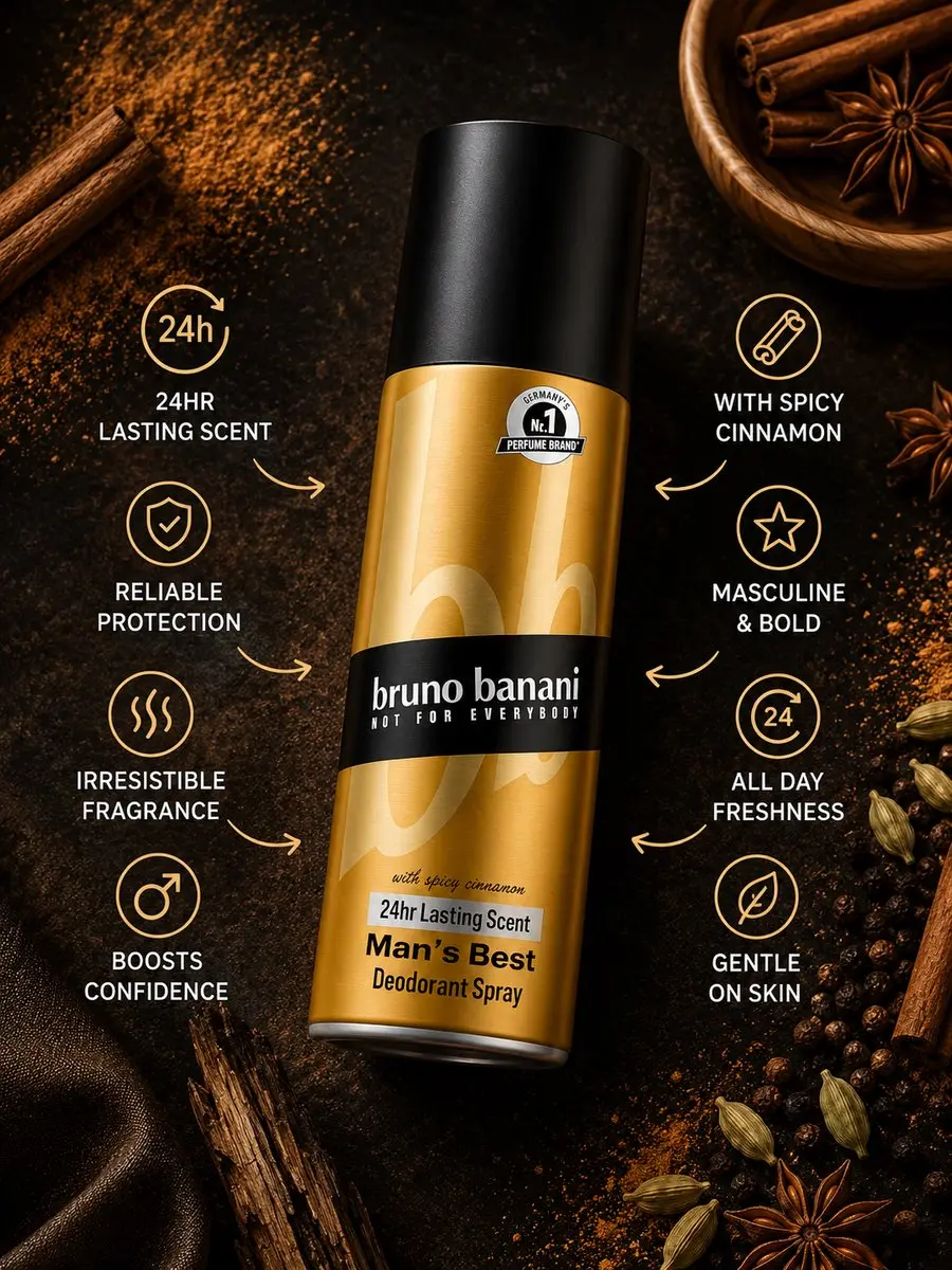 Bruno Banani Man's Best Deo Body Spray