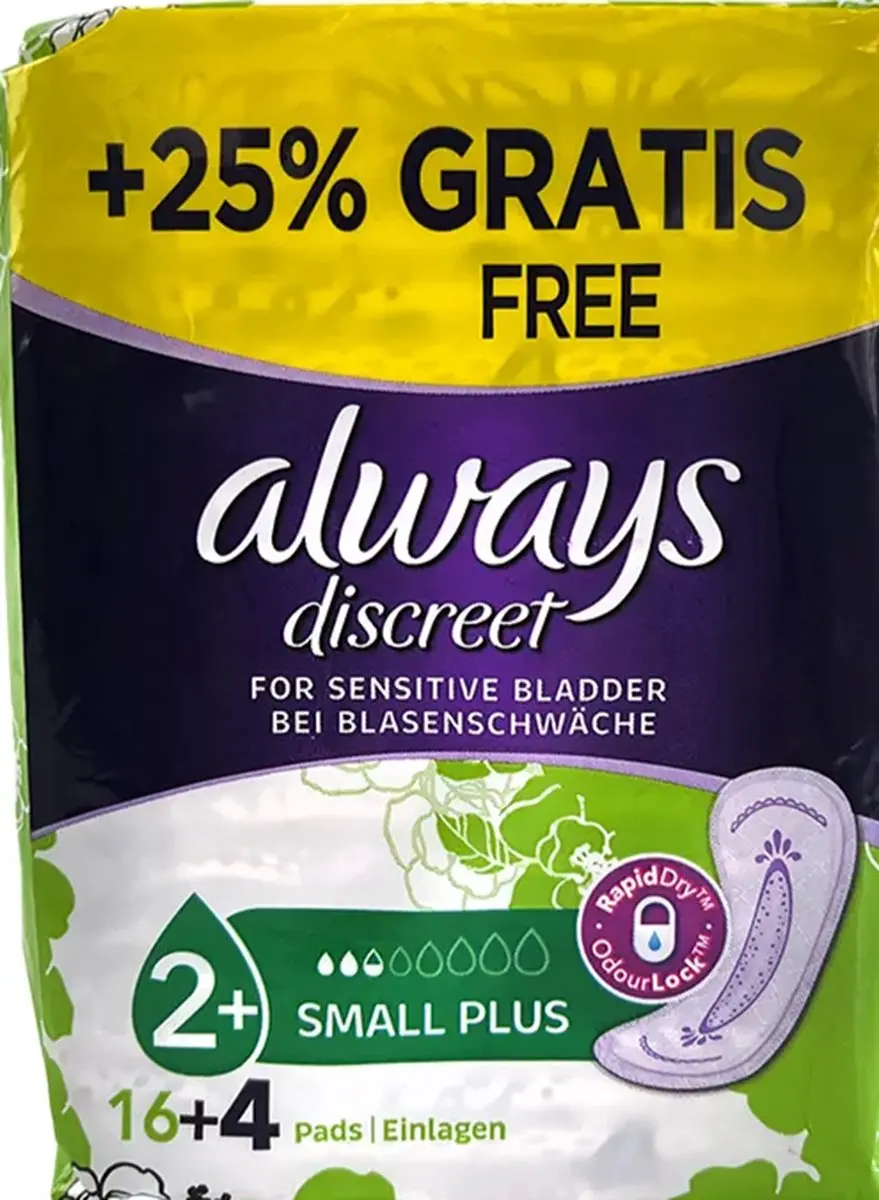 Always Maandverband Long Small Plus