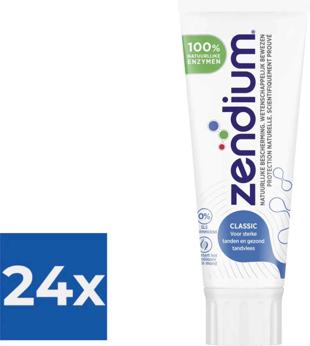 Zendium Tandpasta Classic 75ml - 24 Stuks