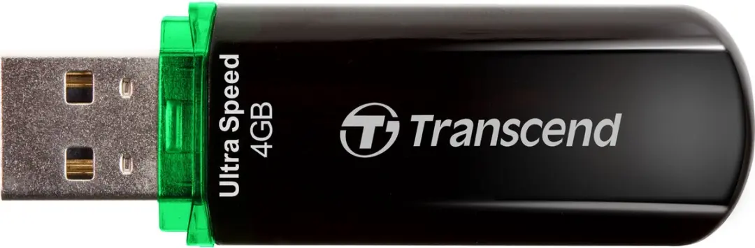 Transcend JetFlash 600 TS4GJF600 USB-stick 4GB - Blauw