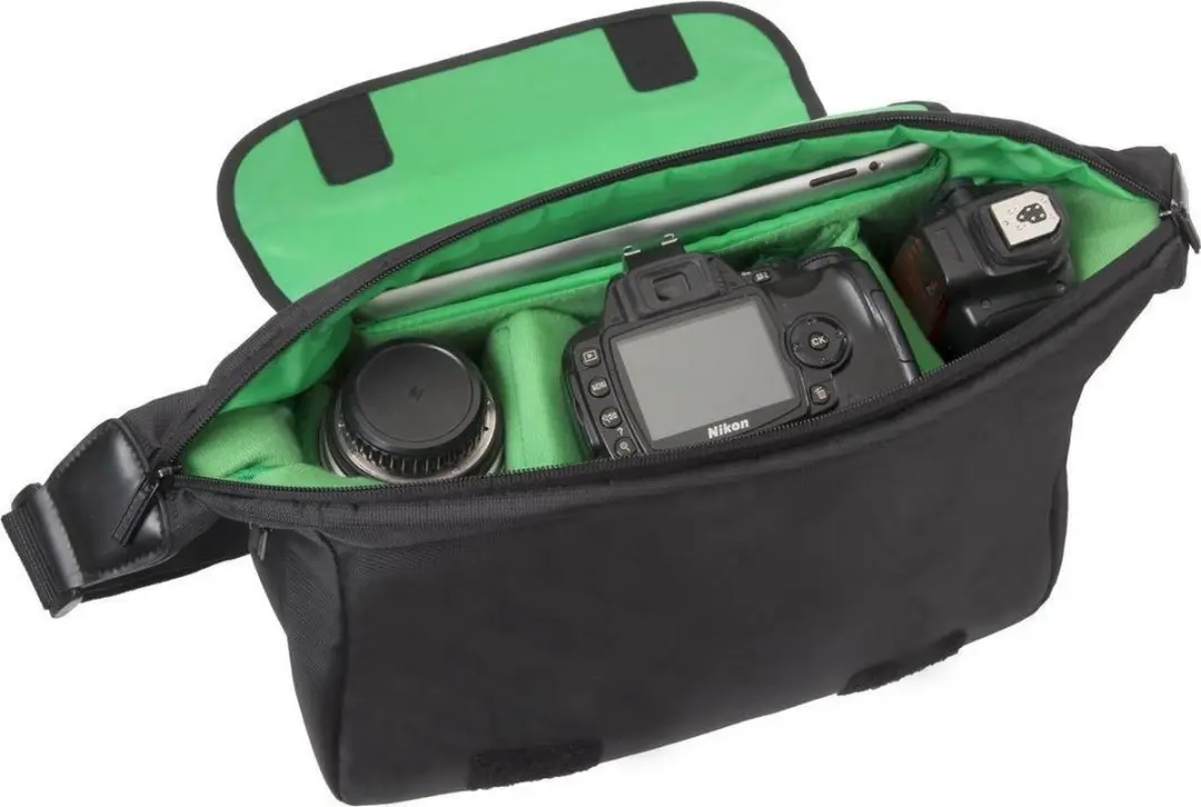 RivaCase 7450 Messenger Bag - Spiegelreflexcamera - 10 inch - Zwart - afbeelding 6 van 6
