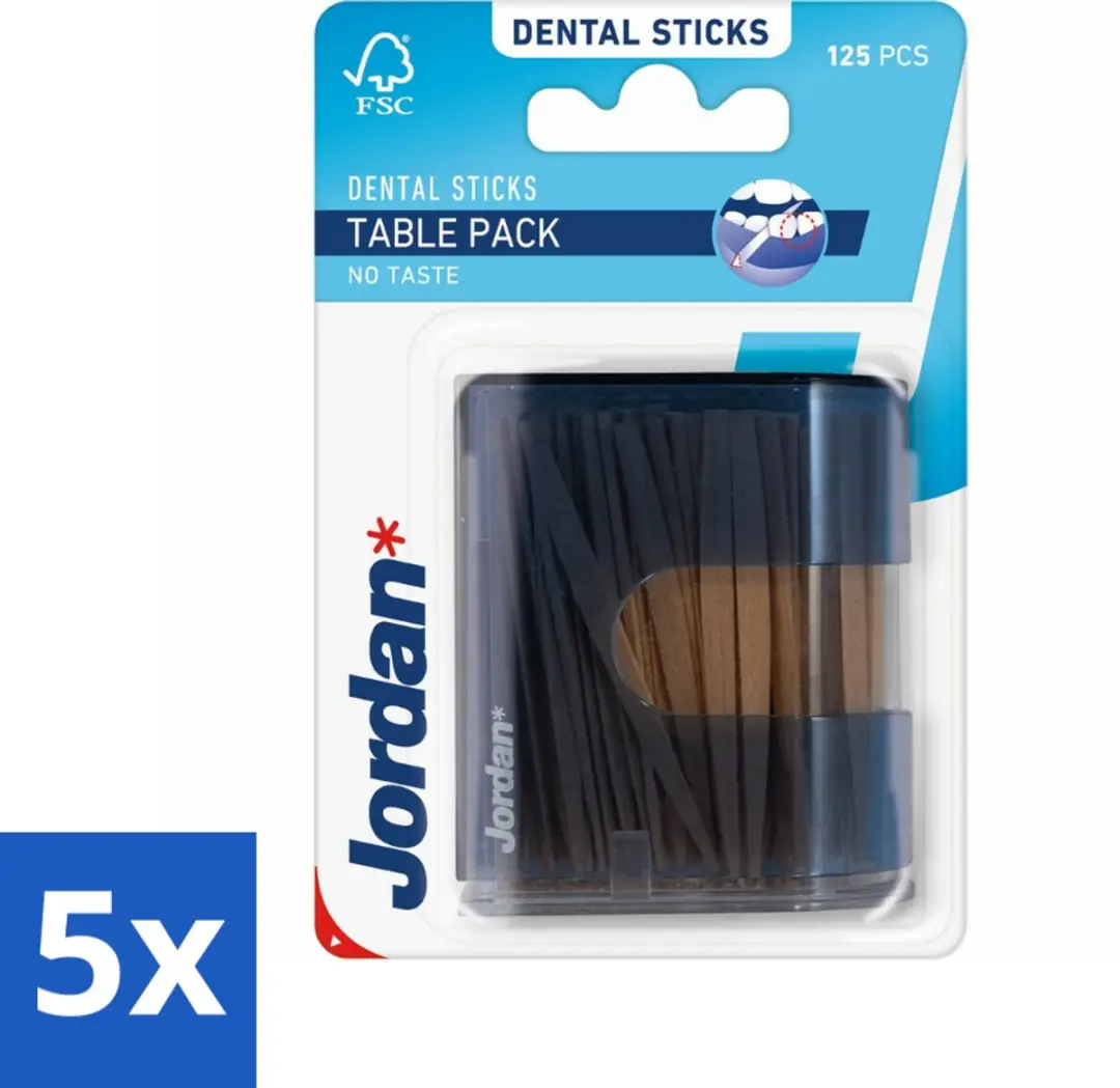 Jordan Tafeldispenser Tandenstokers 125 Stuks