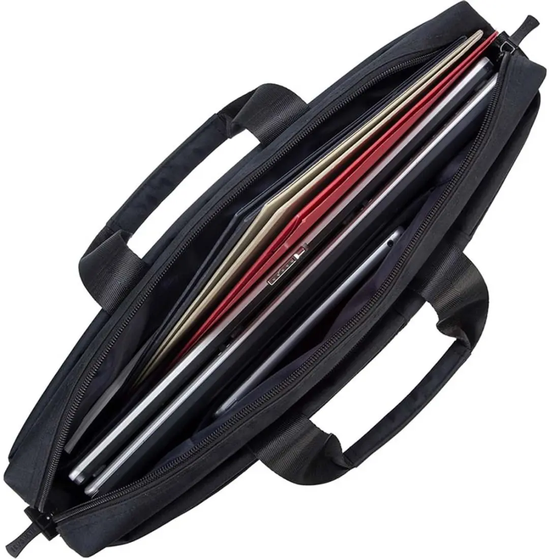 RivaCase 8335 Biscayne Laptoptas 15.6" - Waterbestendig - 4 Vakken - Zwart