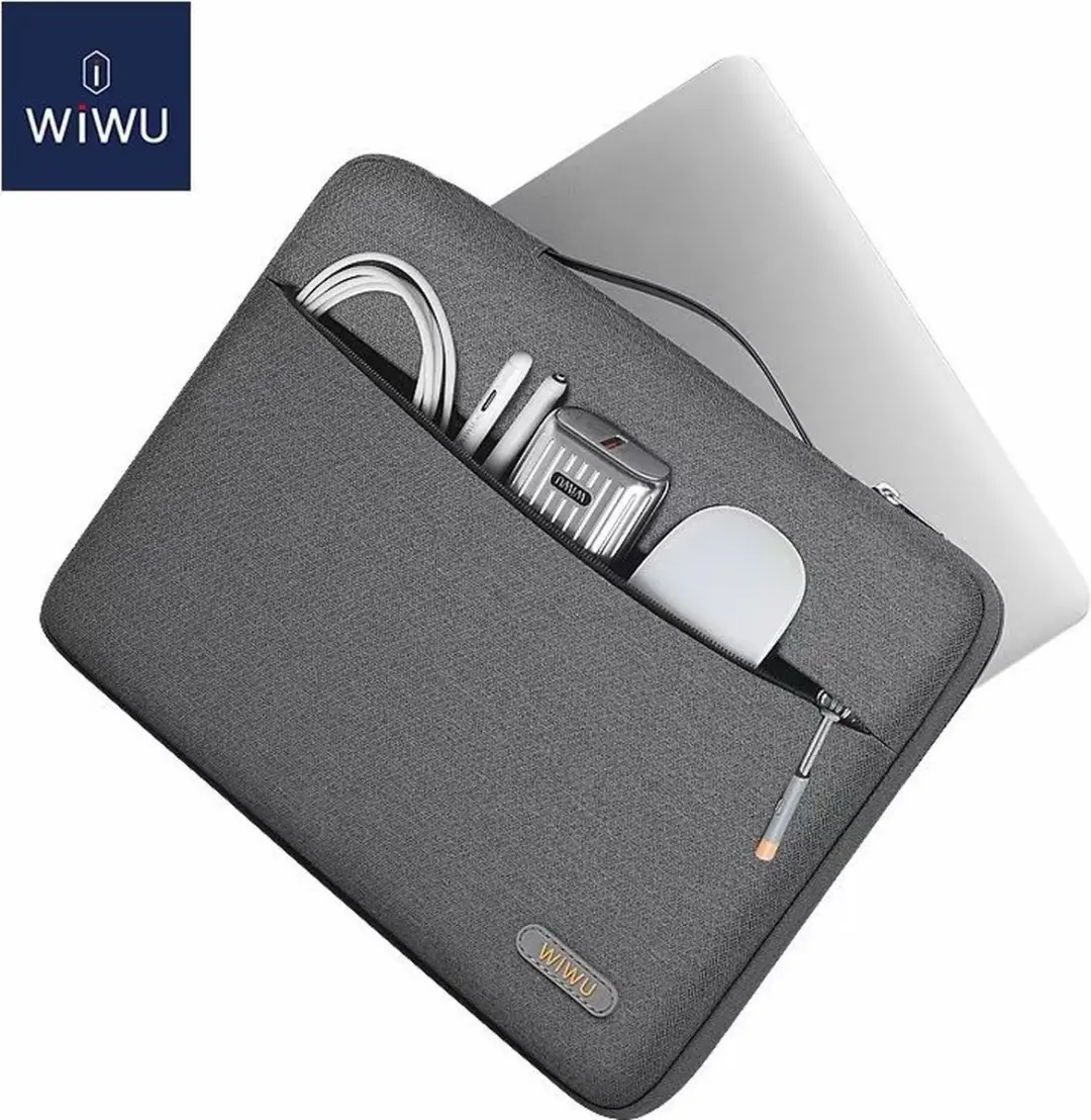 WiWu Laptoptas 14 Inch Pilot Sleeve - Grijs