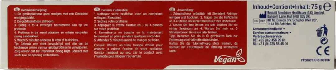 Steradent Fixative Anti-Particule 75g