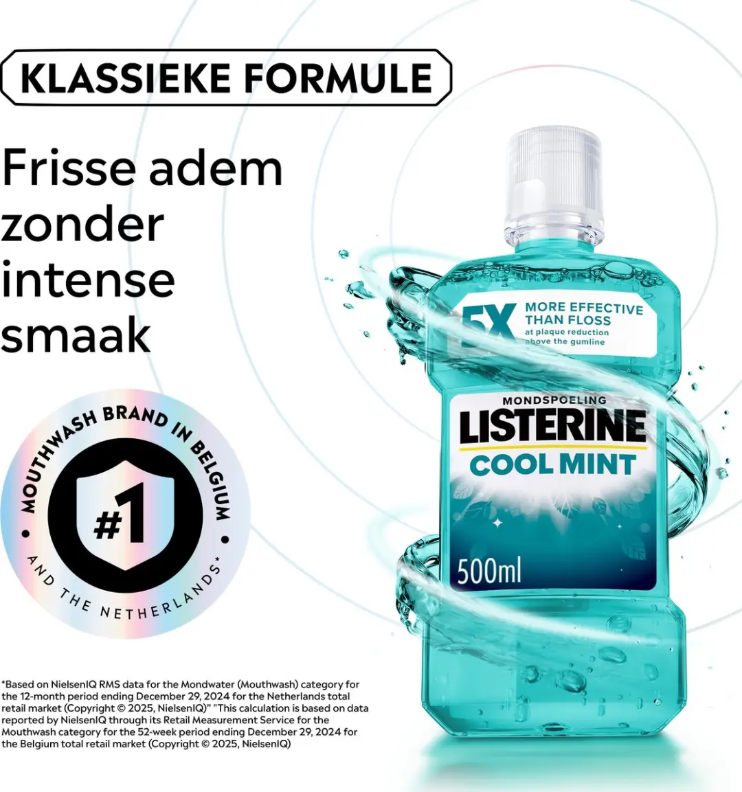 Listerine Cool Mint Mondspoeling 3x500ml