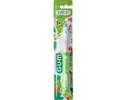 Gum Tandenborstel Kids 2+ - 4 Stuks Groen/Wit