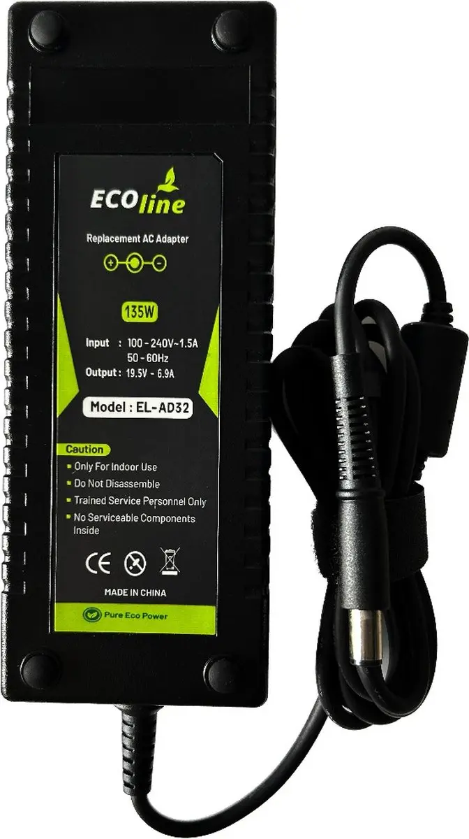 Ecoline Oplader 19.5V 6.93A 135W - HP Compaq