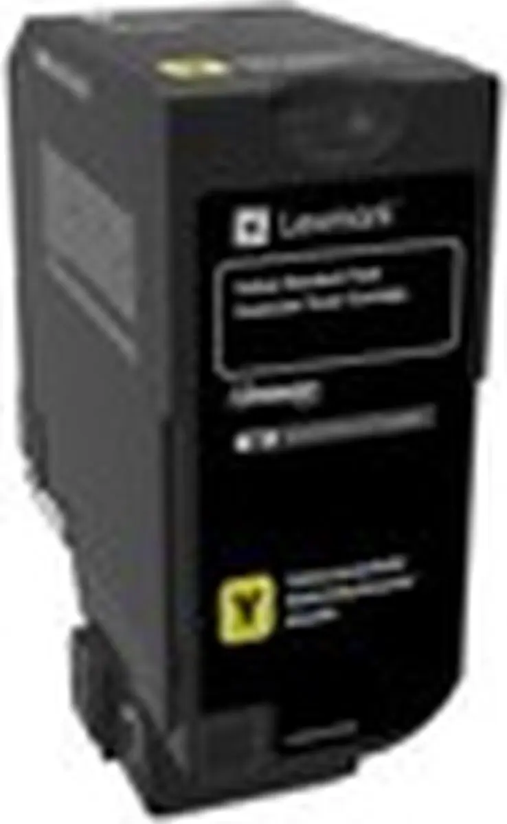 Lexmark Toner Geel 74C2SYE - 7.000 pagina's