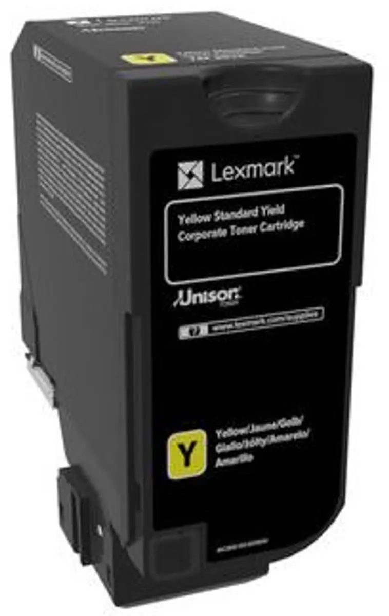 Lexmark Toner Geel 74C2SYE - 7.000 pagina's