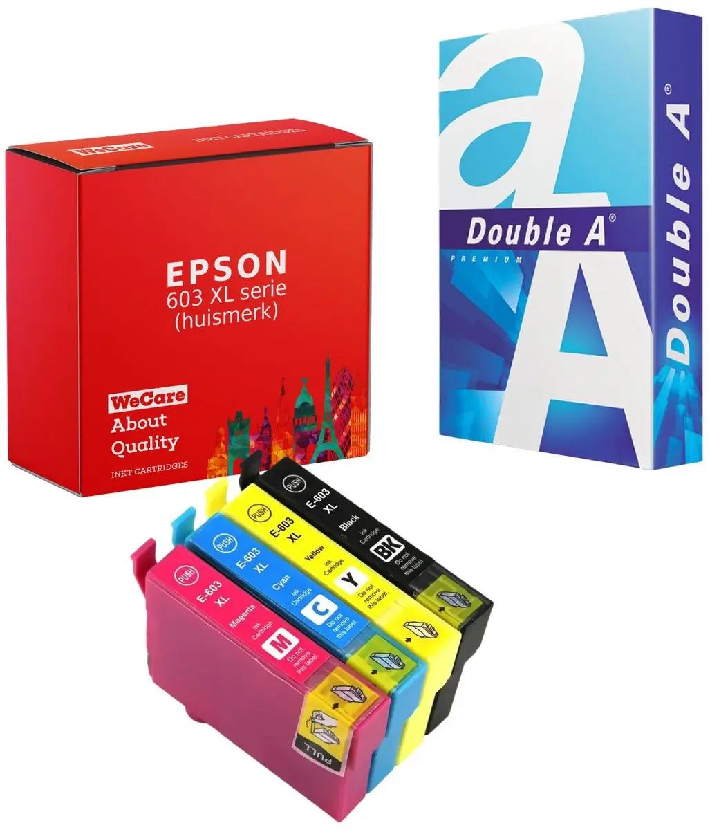 weCare 4-pack E603XL Inktcartridges