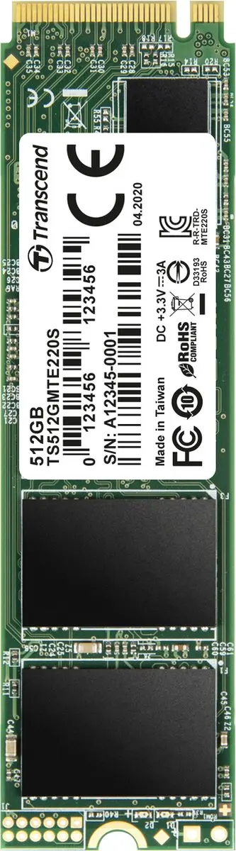 Transcend 220S TS512GMTE220S M.2 SSD 512GB