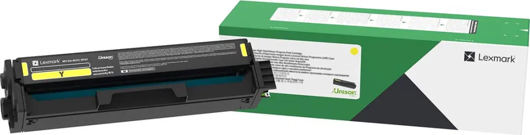 Lexmark C3220Y0 Toner Geel - 1500 Pagina's