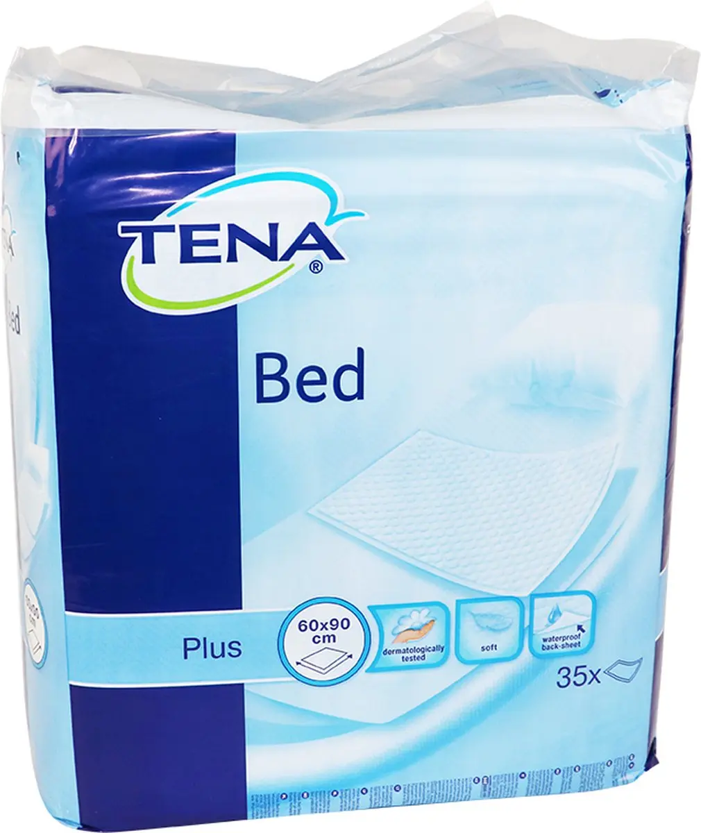 TENA Bed Underpad Plus L 60x90cm - 35 Stuks