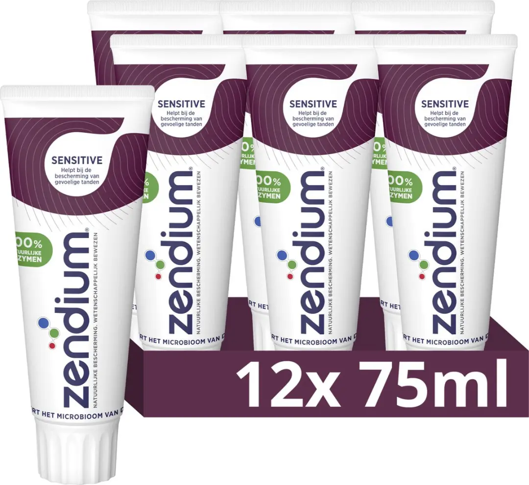 Zendium Tandpasta Sensitive 12x75ml