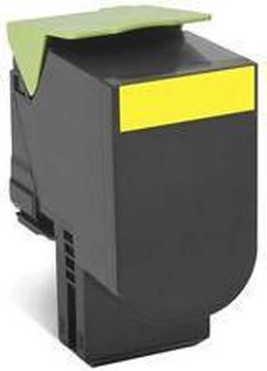 Lexmark 80C2HY0 Toner Geel - 3000 pagina's