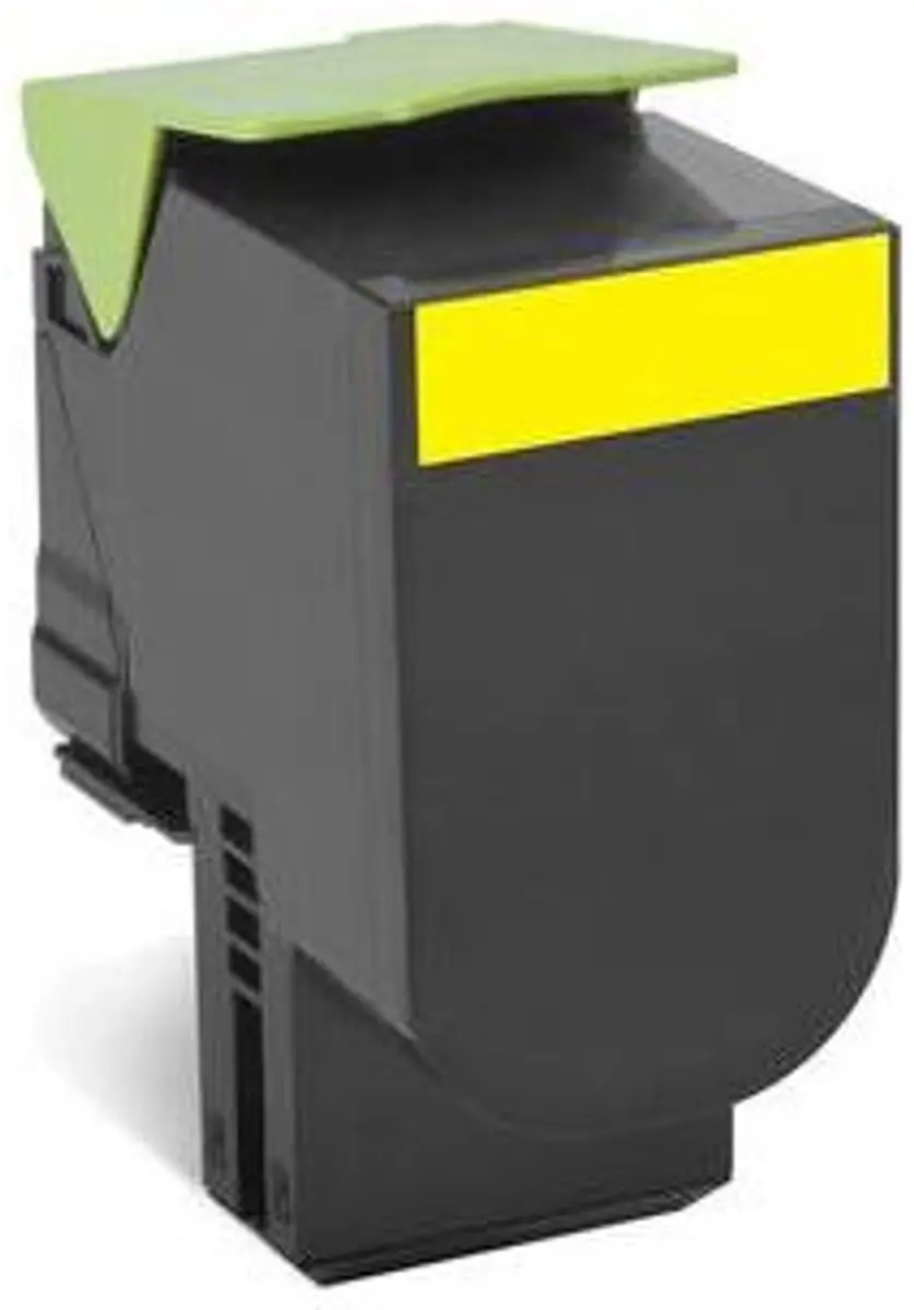 Lexmark 80C2HY0 Toner Geel - 3000 pagina's