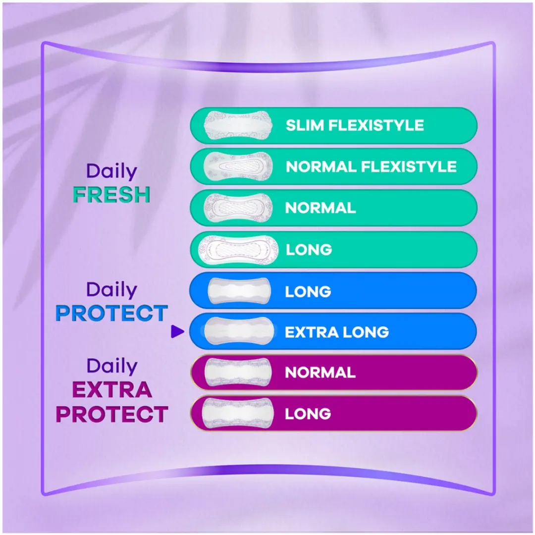 Always Daily Protect Inlegkruisjes Extra Long - 176 Stuks