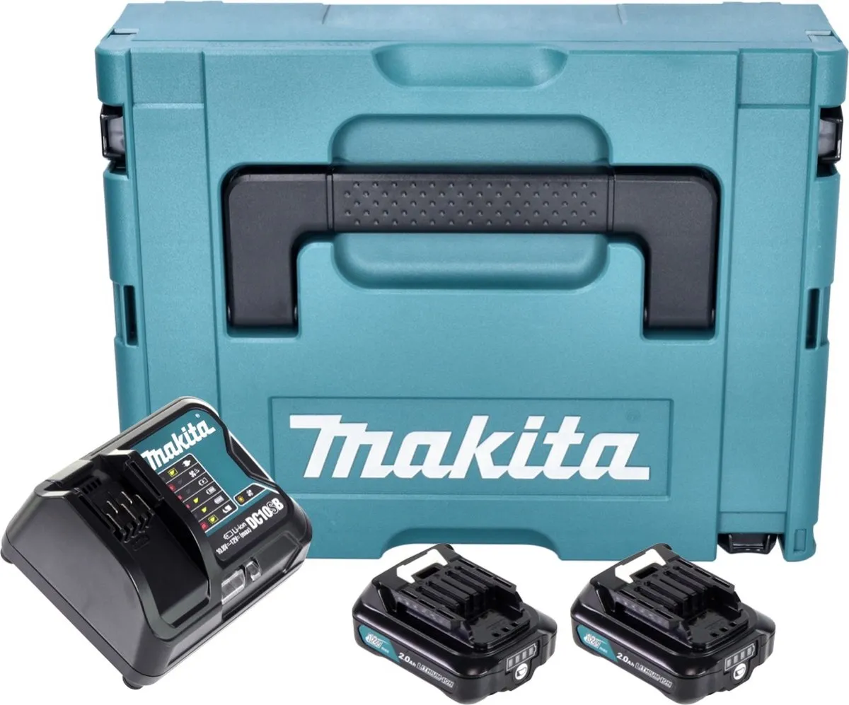 Makita CXT 12V Max Powerpack 2x 2.0Ah - Boorhamer/Bouwradio/Klopboormachine