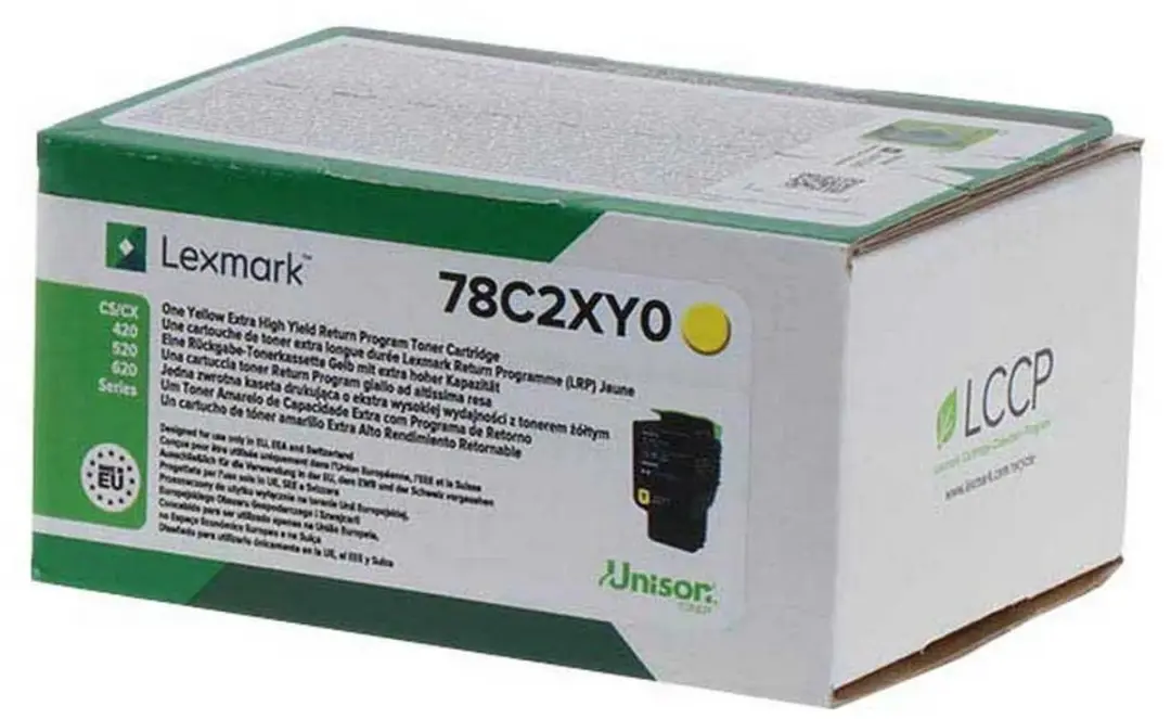 Lexmark 78C2XY0 Toner Geel - 5000 Pagina's - afbeelding 6 van 6