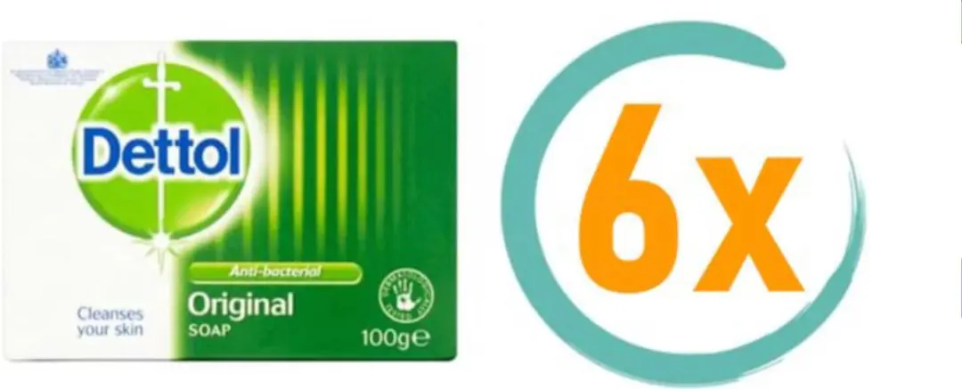Dettol Antibacteriële Zeep Blokje 100g