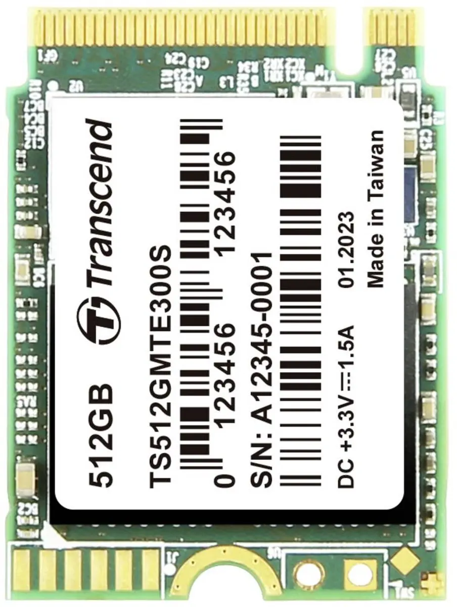Transcend 300S TS512GMTE300S M.2 SSD 512GB - PCIe 3.0 x4