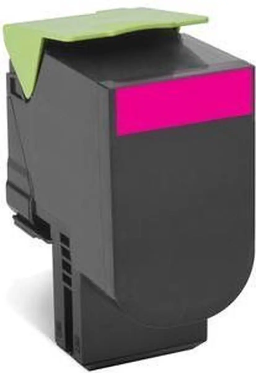Lexmark 80C2HME Tonercartridge - Magenta - 3.000 Pagina's
