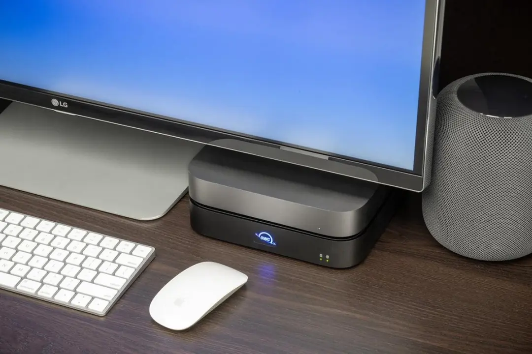OWC miniStack STX OWCT4MS9000 - Thunderbolt Hub - Zwart