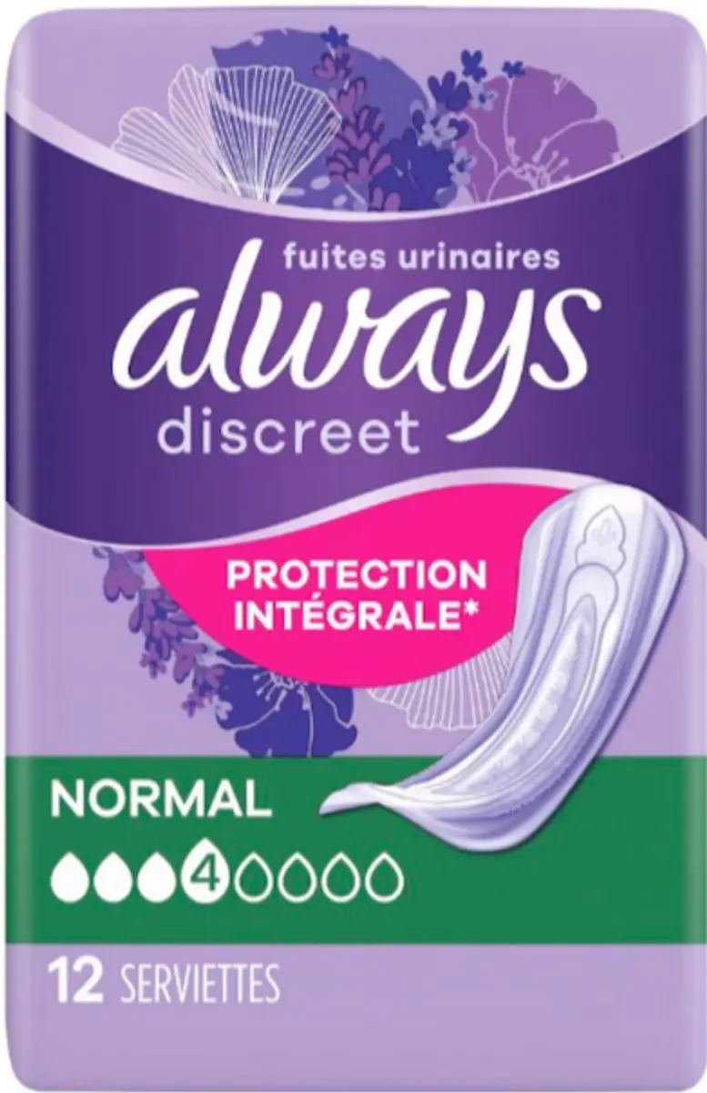 Always Discreet Serviettes Normal
