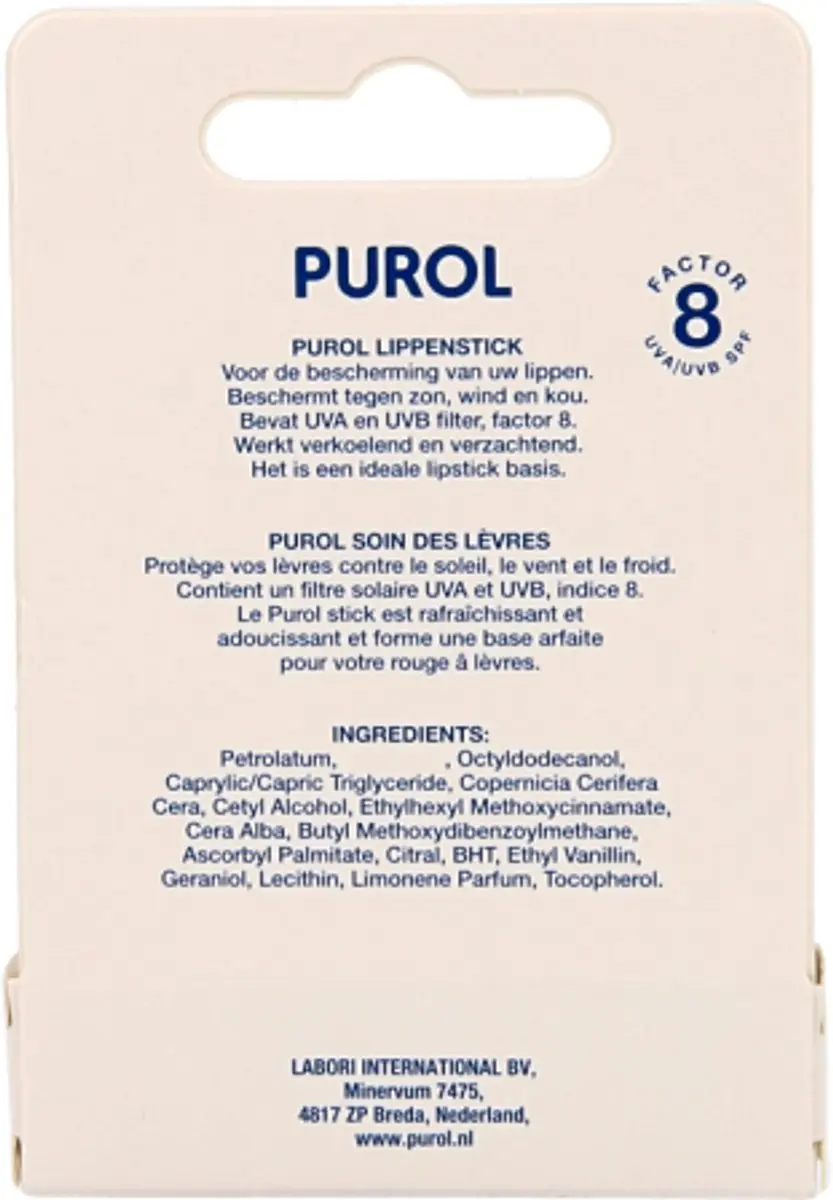 Purol stick - 5 ml - Lippenbalsem