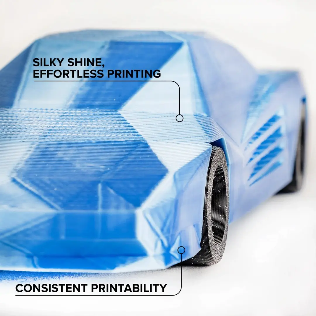 Polymaker Panchroma Dual Silk Beluga PLA 3D Filament 1,75mm - 1kg