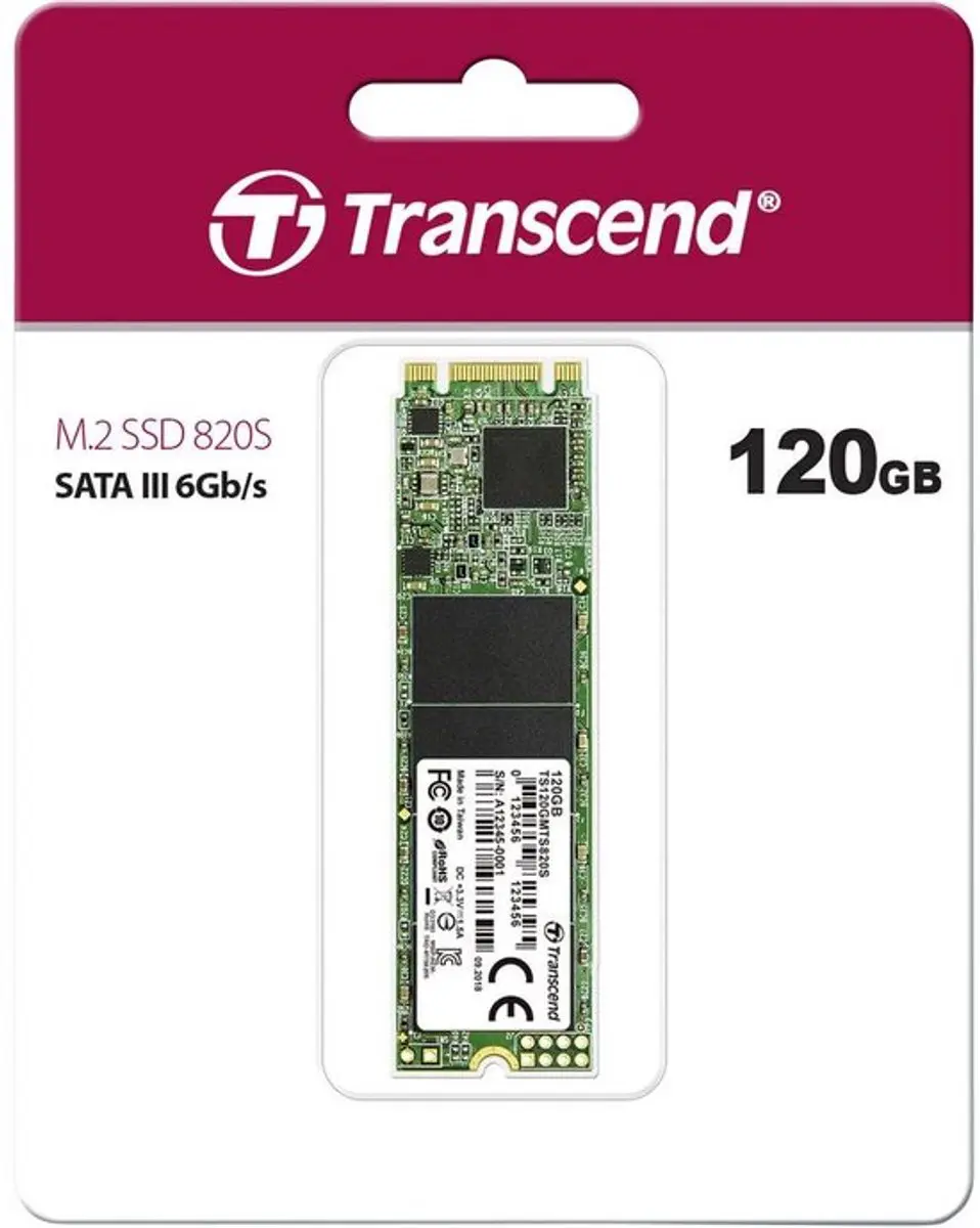 Transcend TS120GMTS820S M.2 SSD 2280 - 120GB