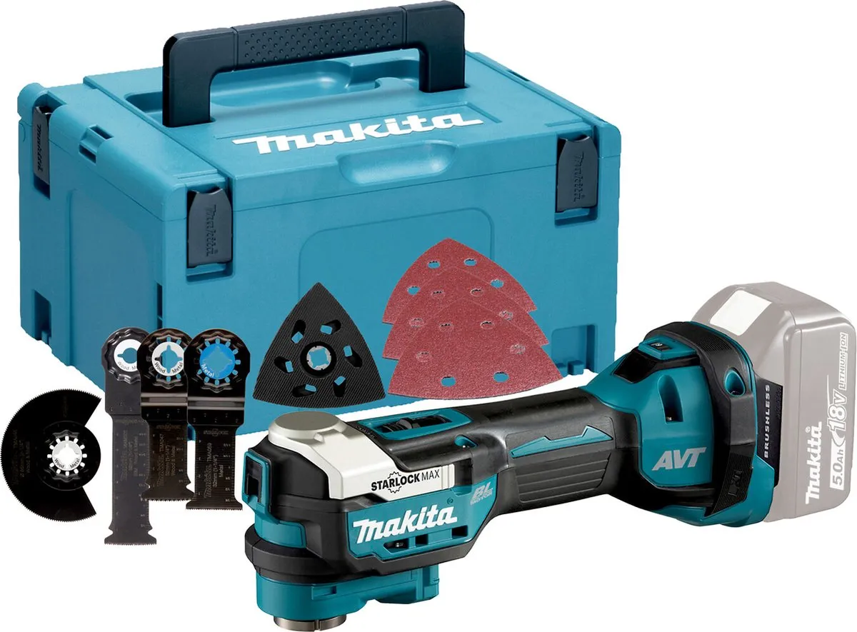 Makita DTM52ZJX4 18V Multitool - 35-delige set - Mbox - afbeelding 6 van 6