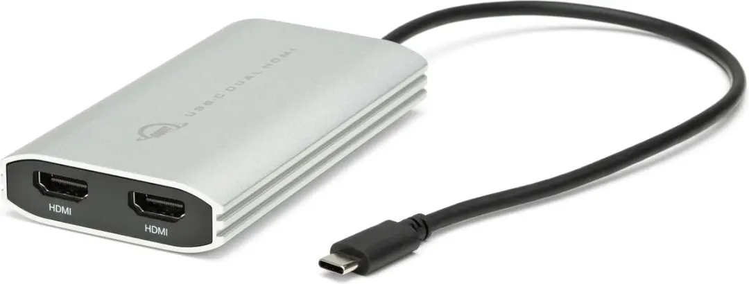 OWC OWCCADPDL2HDMI USB-C naar Dual HDMI 4K Adapter