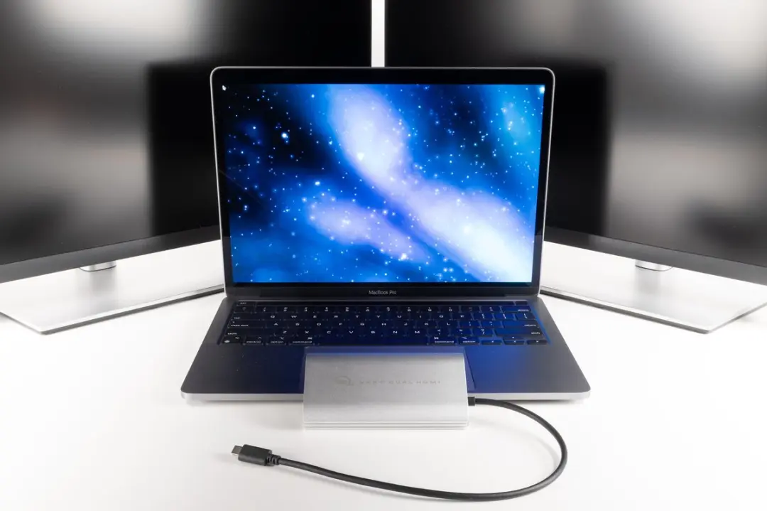 OWC OWCCADPDL2HDMI USB-C naar Dual HDMI 4K Adapter - Zilver - afbeelding 6 van 6