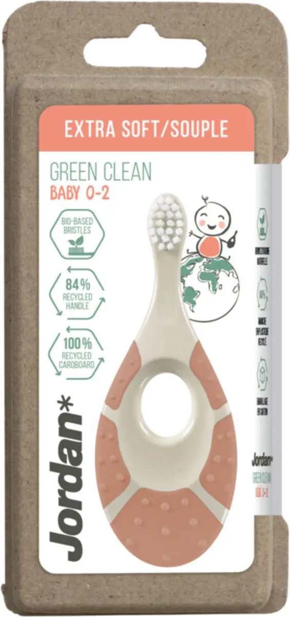 Jordan Green Clean Tandenborstel Step 1 Baby 8 Stuks - Multicolor