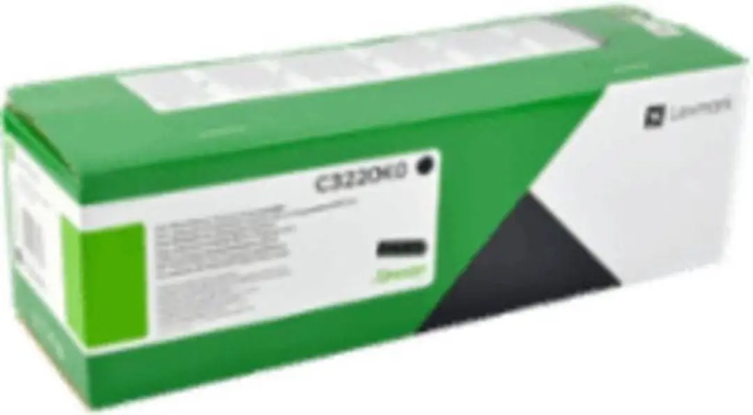 Lexmark C3220K0 Toner - Zwart - 1500 Pagina's
