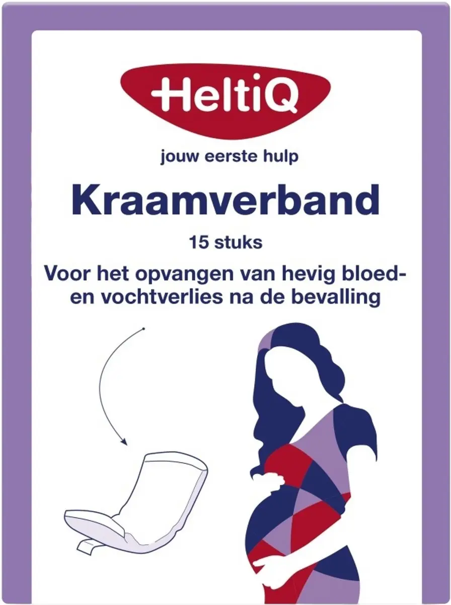 HeltiQ Kraamverband - 15 Stuks