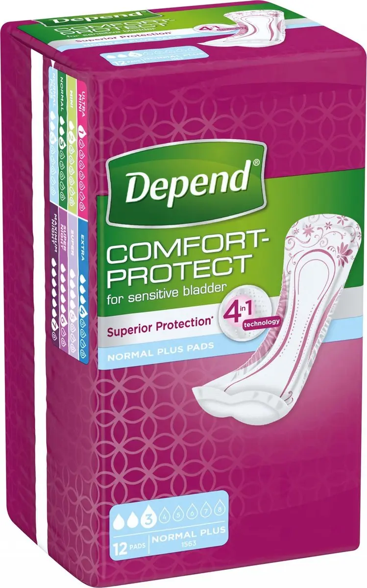 Depend Incontinentieverband Normal Plus M