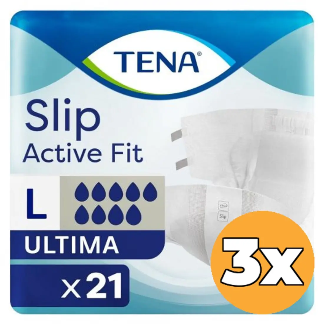 TENA Slip Active Fit Ultima L - 63 Stuks